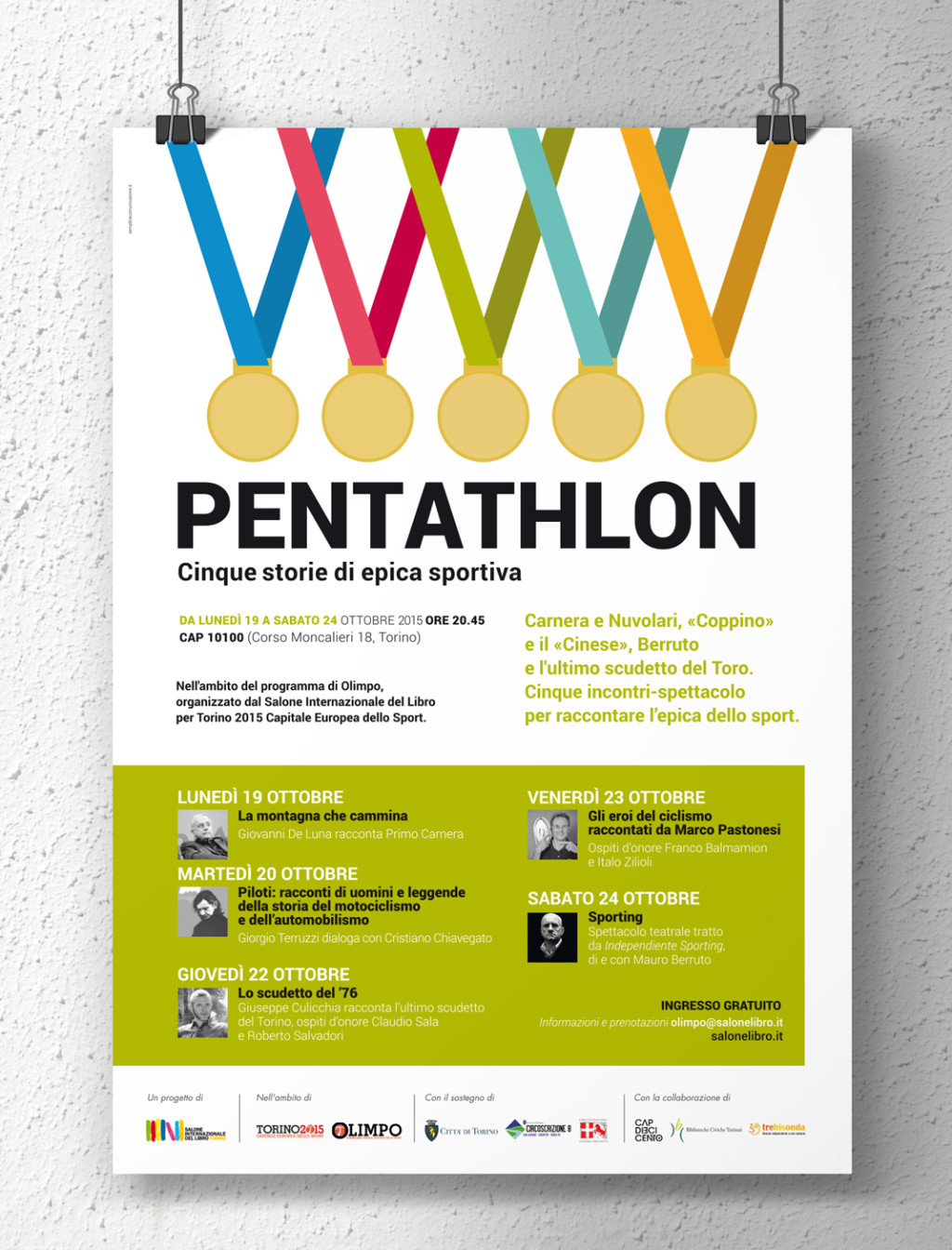 Pentathlon. Cinque storie di epica sportiva